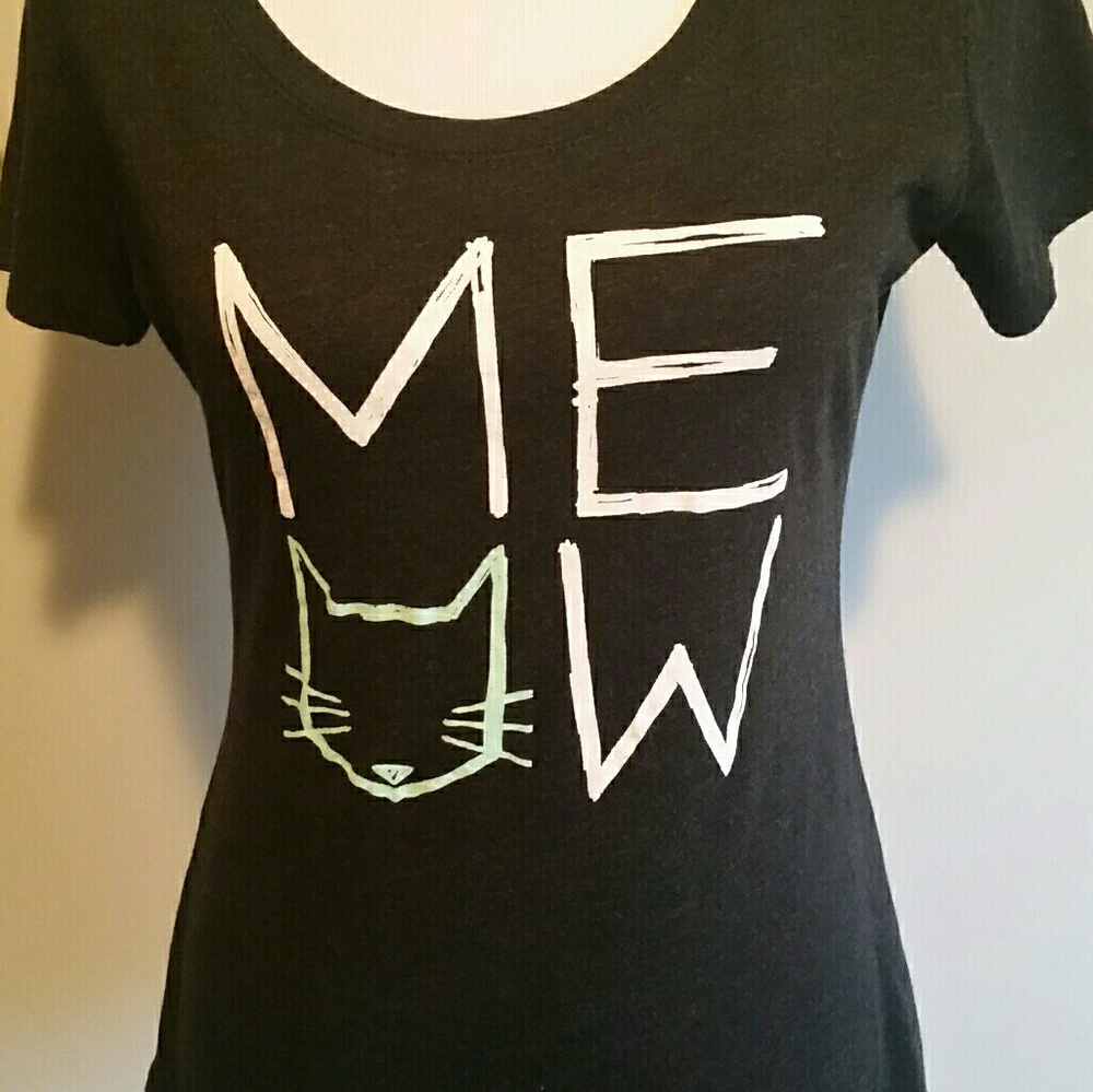 Meow tee shirt